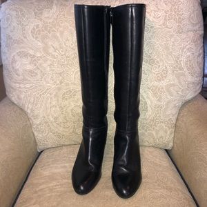 Nine West Alyssa Black Knee-high Boots